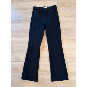 Pistola Black High Rise Bootcut Jeans Size 25 Flare Stretch Denim P00016085R